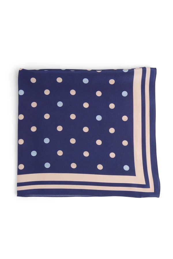 Silk Spot Scarf